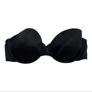 MAIDENFORM, Black Strapless Bra, 36C